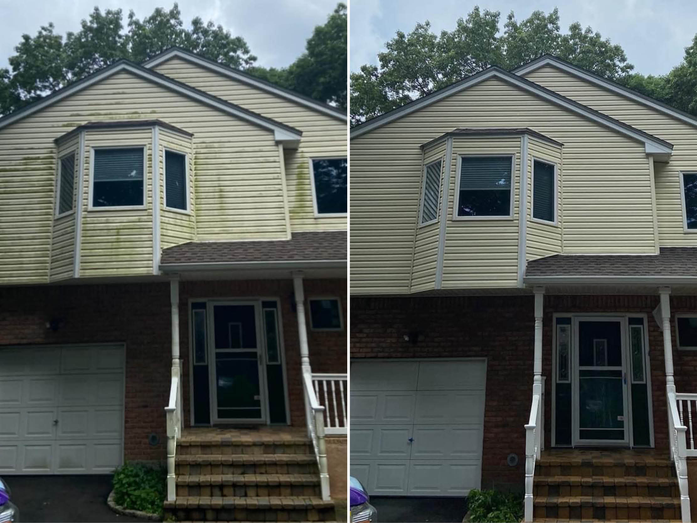 Vinyl Siding Before and After