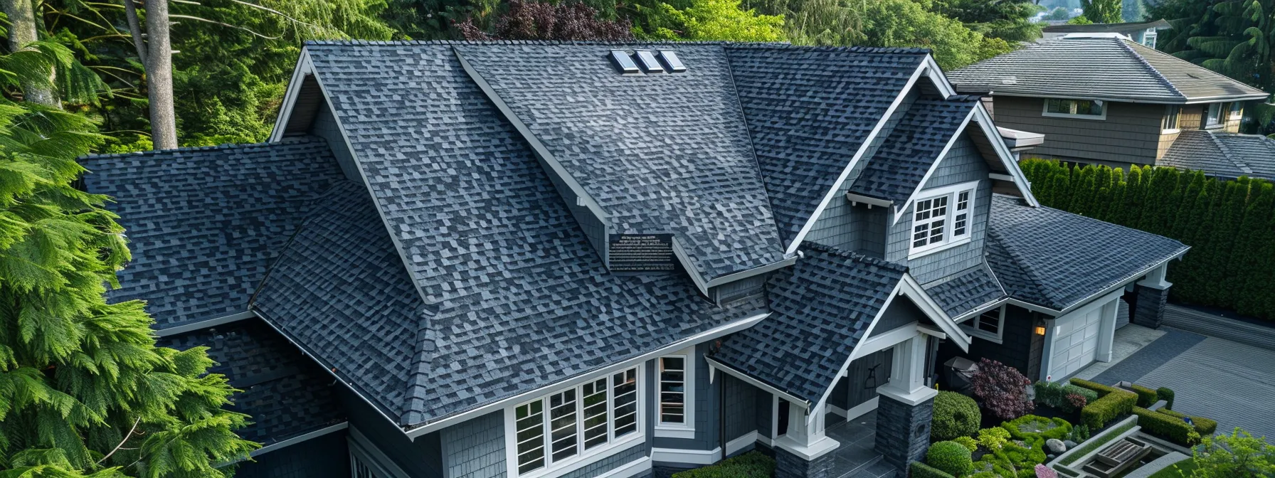 a beautifully maintained cedar-shingled home stands prominently in an urban setting, showcasing a recently restored roof that glistens under bright, artificial lighting, emphasizing the home's enhanced curb appeal and value. a beautifully maintained cedar-shingled home stands prominently in an urban setting, showcasing a recently restored roof that glistens under bright, artificial lighting, emphasizing the home's enhanced curb appeal and value.