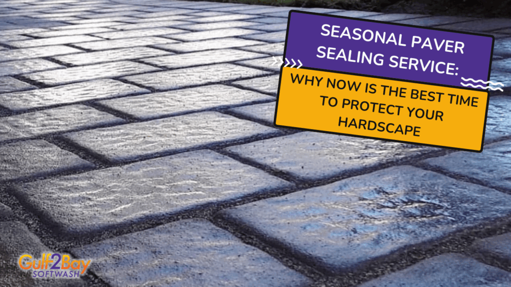 paver sealing service