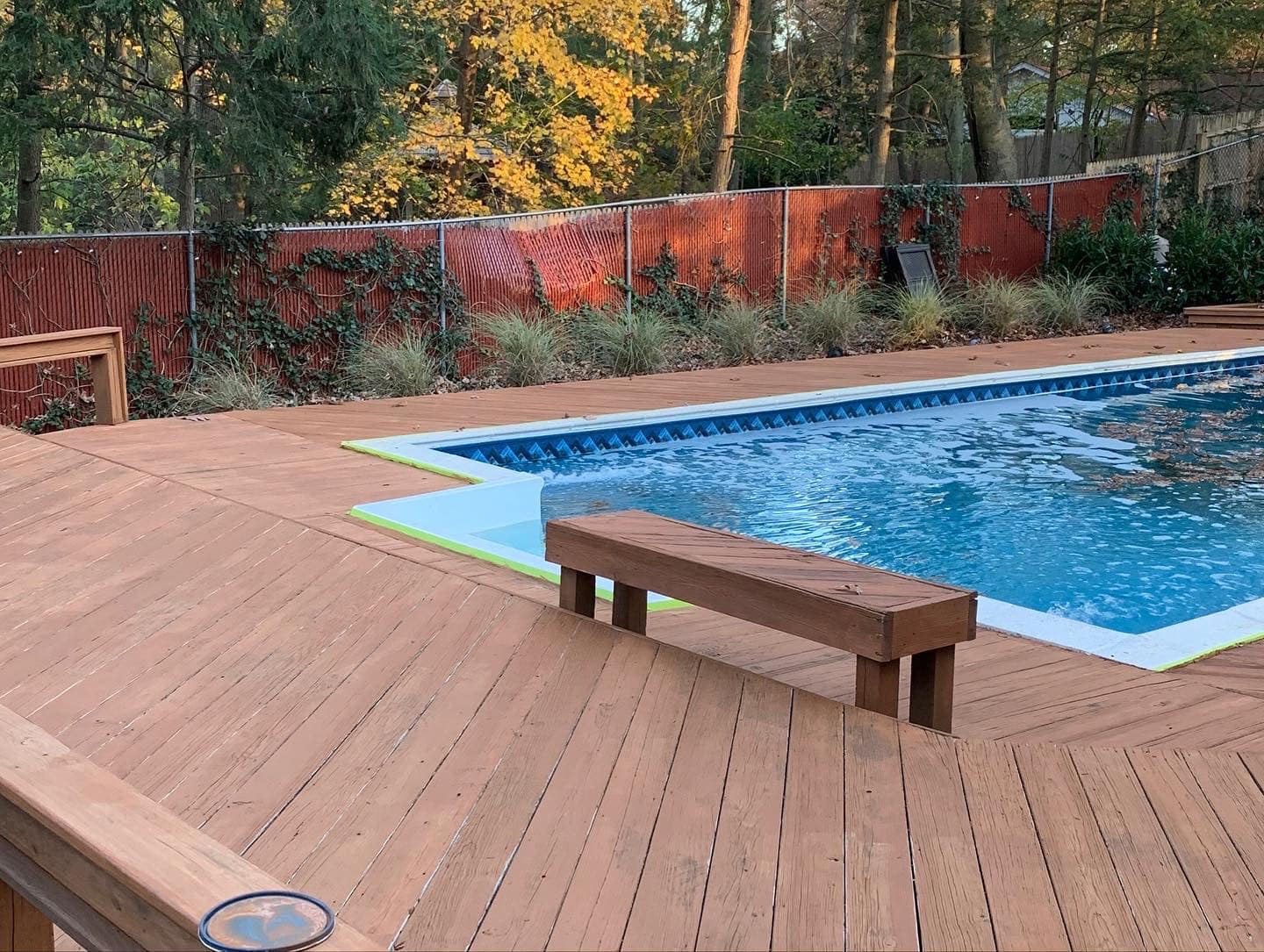 pressure washing in melville ny long island deck building