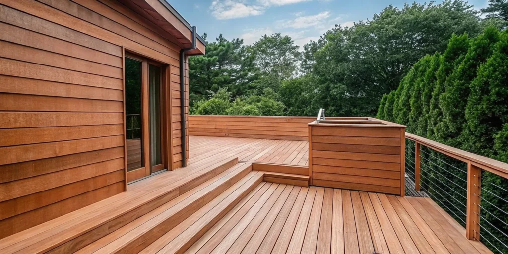 Clean coastal Hamptons second home exterior