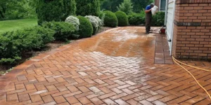 How to remove efflorescence from pavers without surface damage